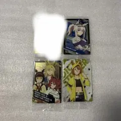 ウマ娘 ツインウエハース オグリキャップ 他 3枚