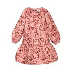 Paade mode Puffer dress pink 6Y