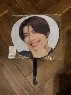 ジャンボうちわ　松島聡　FAM DOME