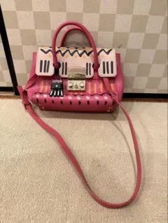 FURLA ピンク ショルダーバッグ