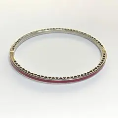 【レア】PANDORA radiant heart bangle orchidのサムネイル