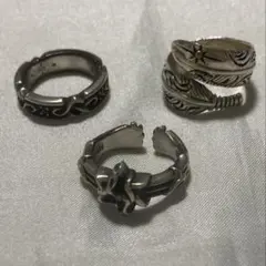 ※わ様専用※DEAL DESIGN 925 リング2個&925リング１個セットのサムネイル