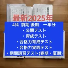 日能研 6年テスト 2025年度 公開模試 育成 夏春講習