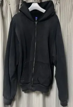 YZY GAP zip hoodie poetic black