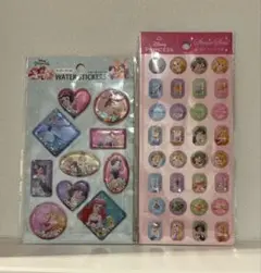 【24時間以内/匿名配送】ディズニープリンセス ウォーターシール ストーンシール