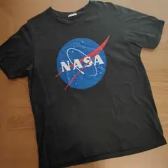 GU NASATシャツ　メンズ？Lサイズ　グレー？黒？
