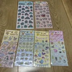 サンリオ ポケモン シール6枚セット