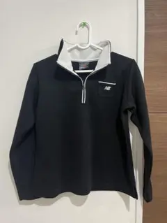 New Balance ハーフジップ ブラック M