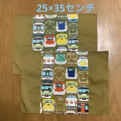 NO.183☆ハンドメイド　25×35センチ ランチョンマット　2枚
