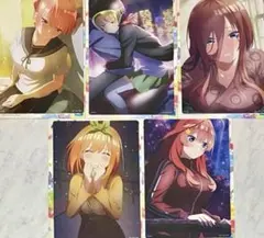 五等分の花嫁　一番くじ　メモリアルイラストボード　コンプリートセット