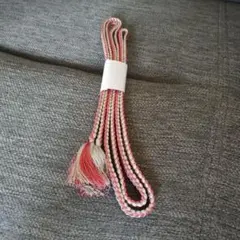 値下げ！ハンドメイド　組み紐　手ぐみ紐　帯締め