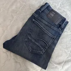 G-STAR RAW ダークブルー スリムフィットデニム