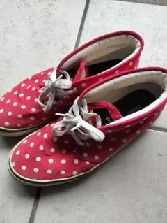 CABANE de ZUCCA ドット柄スニーカー