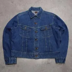 60s 70s Lee 101-J デニムジャケット USA製 濃紺 46