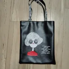 美品‼️KINOUCHI limited editionの黒いトートバッグ