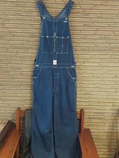 BEAMS⭐HEADLIGT⭐デニムオーバーオール⭐男女兼用⭐濃紺⭐希少のサムネイル