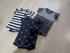 next baby ネクストベビー ロンパース 3点セット