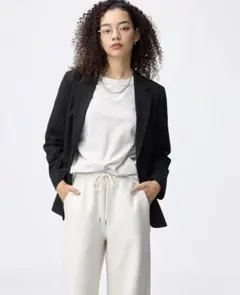 ウォッシャブルテーラードジャケットGU