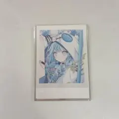 ホロライブ 水宮枢 誕生日記念2025 直筆サイン入りチェキ風ブロマイド