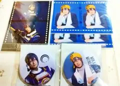 ミュージカル刀剣乱舞 陸奥一蓮 三日月宗近 缶バッジ ランダムフィルム セット