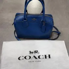 2026年最新】コーチ ショルダーバッグ ブルーの人気アイテム - メルカリ