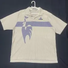 le coq sportif ゴルフコレクション ポロシャツ デカロゴ GOLF