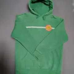 SANTA CRUZ 緑色 パーカー Lサイズ