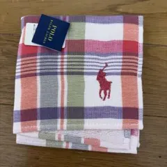 POLO RALPH LAUREN タオルハンカチ チェック柄のサムネイル
