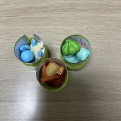 チョコエッグ　ポケモン　旅立ちの3匹　ヒトカゲ　ゼニガメ　フシギダネ