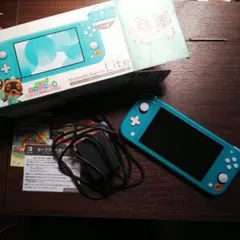 Nintendo Switch Lite あつまれ どうぶつの森デザイン 初期化