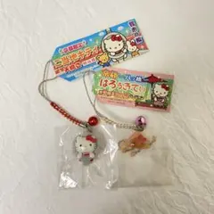 ご当地キティ　根付け　京都限定　天橋立　八ツ橋　レア