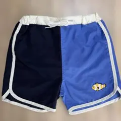 petit main 【SWIM】バイカラースイムパンツ (110cm/ブルー)