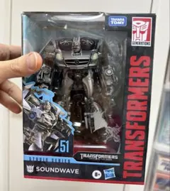 サウンドウェーブ with レーザービーク トランスフォーマー スタジオシリーズ