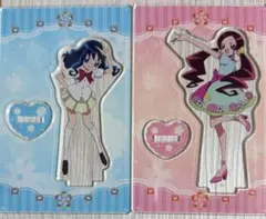 ハートキャッチプリキュア　ミニアクリルスタンド　花咲つぼみ　来海えりか