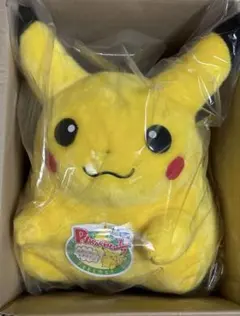 【新品未使用】ポケモン 30周年記念 おかえり!ピカチュウ1/1 ぬいぐるみのサムネイル
