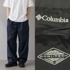 Columbia コロンビア ナイロン イージーパンツ ワイドパンツ ブラックM