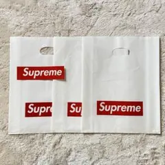 Supreme ショップ袋 3枚セット　ステッカー付