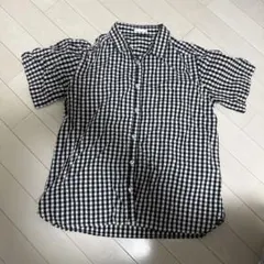 チェックシャツ半袖