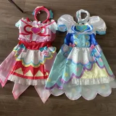 処分価格　デリシャスパーティプリキュア　衣装　 2点セット