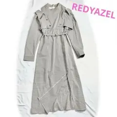 【完売品】【極美品】REDYAZELチェックアンサンブルワンピース 千鳥格子