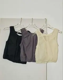 TODAYFUL Washer Balloon Tanktop サックスブルー