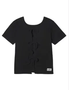 X-girl エックスガール　RIBBON S/S TOP