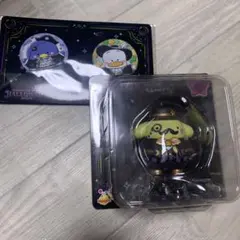 sanrio ハロウィンくじ ポムポムプリンフィギア　缶バッジセット賞