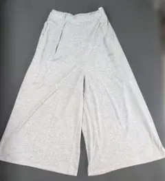 GU グレー ガウチョパンツ M