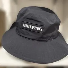 BRIEFING MS WATERPROOF WIDE HAT ブラックのサムネイル