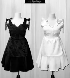 DimMoire 十字の誓いスイムウェア Black&White - メルカリ