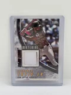 Fernando Tatis Jr. MLB 実使用ユニフォーム付きカード