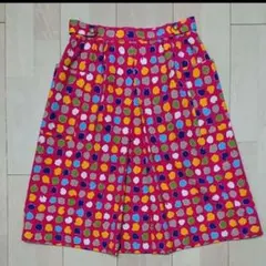 ピンク ひざ丈スカート