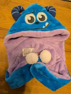 サリーのマフラー付フード