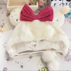 ディズニー ミニーちゃん ファン キャップ ホワイト